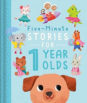 portada Five-Minute Stories for 1 Year Olds: With 7 Stories, 1 for Every day of the Week (in English)