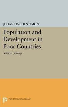 portada Population and Development in Poor Countries: Selected Essays (Princeton Legacy Library) 