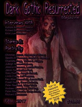 portada Dark Gothic Resurrected Magazine Fall 2017 (en Inglés)