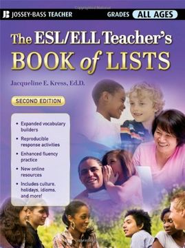 portada The ESL/ELL Teacher's Book of Lists (en Inglés)