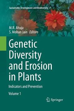 portada Genetic Diversity and Erosion in Plants: Indicators and Prevention (en Inglés)