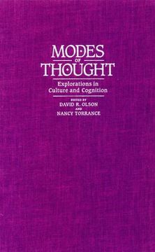 portada Modes of Thought: Explorations in Culture and Cognition (en Inglés)