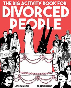 portada The bog Acitivity Book for Divorced People (en Inglés)