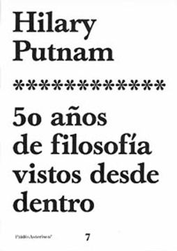 portada 50 años de filosofia visto des (in Spanish)