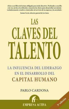 portada Las Claves del Talento: La Influencia del Liderazgo en el Desarrollo del Capital Humano (Spanish Edition)
