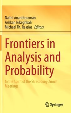portada Frontiers in Analysis and Probability: In the Spirit of the Strasbourg-Zürich Meetings (in English)