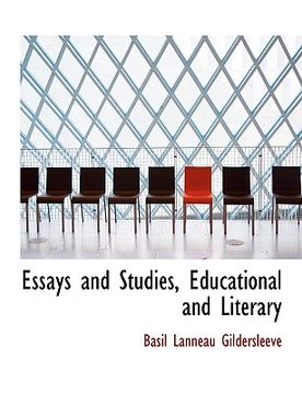 portada essays and studies, educational and literary (en Inglés)