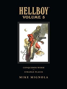 portada Hellboy Library Volume 3: Conqueror Worm and Strange Places: 03 (en Inglés)