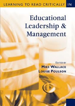 portada learning to read critically in educational leadership and management