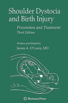 portada shoulder dystocia and birth injury: prevention and treatment (en Inglés)
