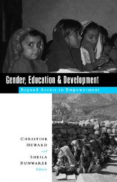 portada gender, education and development: beyond access to empowerment (en Inglés)
