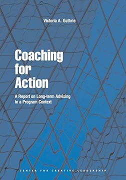portada Coaching for Action: A Report on Long-Term Advising in a Program Context (en Inglés)