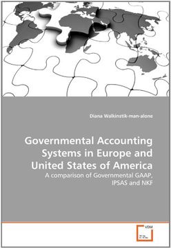 portada Governmental Accounting Systems in Europe and United States of America
