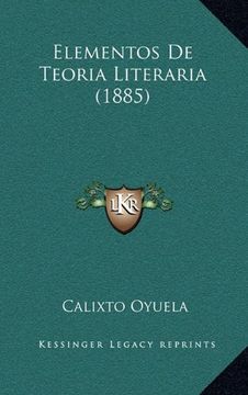 portada Elementos de Teoria Literaria (1885)