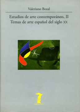 portada Estudios de Arte Contemporaneo, ii: Temas de Arte Espanol del Siglo xx