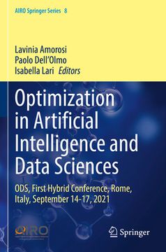 portada Optimization in Artificial Intelligence and Data Sciences: Ods, First Hybrid Conference, Rome, Italy, September 14-17, 2021 (en Inglés)