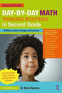 portada Day-By-Day Math Thinking Routines in Second Grade: 40 Weeks of Quick Prompts and Activities (en Inglés)