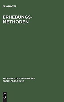 portada Erhebungsmethoden (Techniken der Empirischen Sozialforschung) (en Alemán)