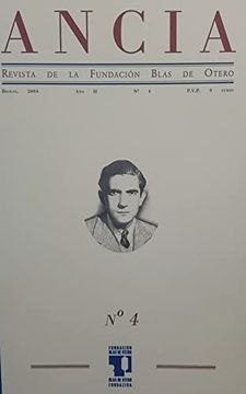 portada Revista Ancia Número 4: Volumen nº 4. Revista Ancia de la Fundación Blas de Otero
