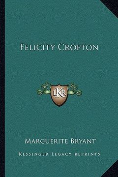 portada felicity crofton (in English)