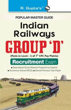 portada Indian Railways Group 'D' Recruitment Exam Guide (in English)