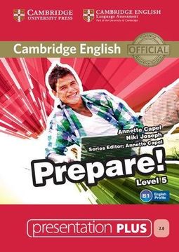 portada Cambridge English Prepare! Level 5 Presentation Plus Dvd-Rom (en Inglés)