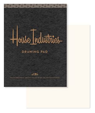 portada House Industries: Sketch Paper (Stationery) 