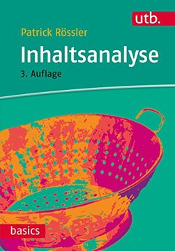 portada Inhaltsanalyse (Utb Basics, Band 2671) (in German)