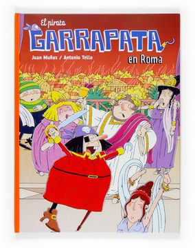 portada El Pirata Garrapata en Roma (Cómics de el Pirata Garrapata)