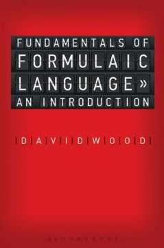 portada Fundamentals of Formulaic Language (in English)