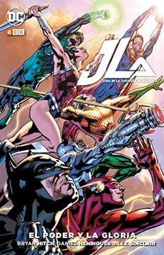 portada JLA: Liga de la Justicia de América - El poder y la gloria