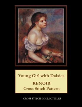 portada Young Girl with Daisies: Renoir Cross Stitch Pattern (en Inglés)