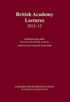 portada British Academy Lectures 2012-13 (British Academy Lectures Series) 