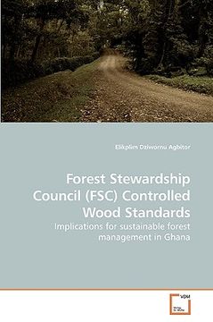 portada forest stewardship council (fse controlled wood standards