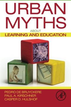 portada Urban Myths about Learning and Education