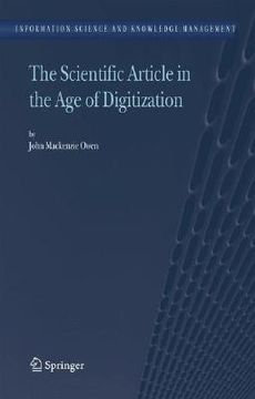 portada The Scientific Article in the Age of Digitization (in English)