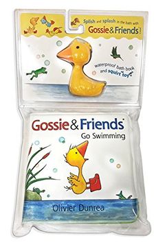 portada Gossie & Friends go Swimming Bath Book With toy [With Toy] (in English)