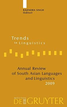 portada Annual Review of South Asian Languages and Linguistics (Trends in Linguistics. Studies and Monographs [Tilsm]) (en Inglés)