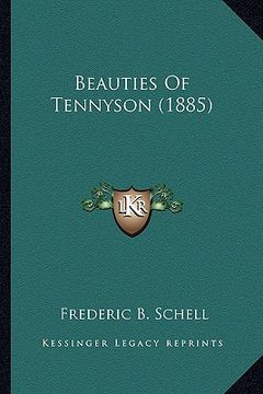 portada beauties of tennyson (1885) (in English)