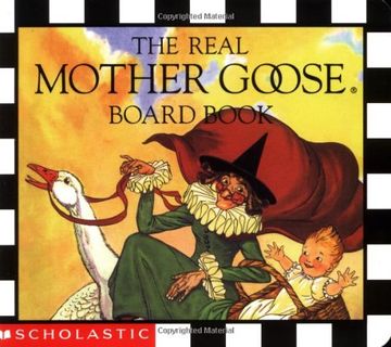 portada The Real Mother Goose Board Book (in English)