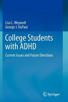 portada college students with adhd: current issues and future directions (en Inglés)