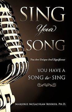 portada sing your song (en Inglés)