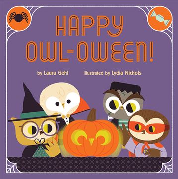 portada Happy Owl-Oween! A Halloween Story (in English)