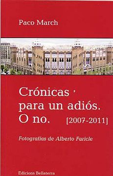 portada Crónicas Para un Adiós, o no (in Spanish)