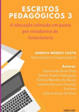 portada Escritos Pedagógicos 3 (in Portuguese)