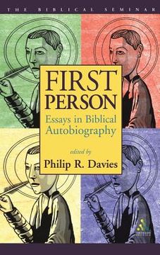 portada first person: essays in biblical autobiography (en Inglés)