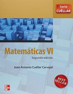 portada Matematicas vi. Dgb. Segunda Edicion