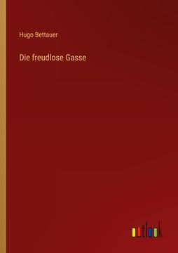 portada Die freudlose Gasse (in German)