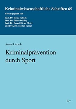 portada Kriminalpr? Vention Durch Sport (in German)