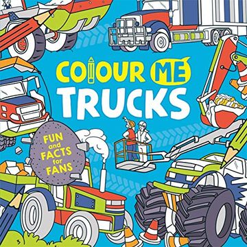 portada Colour me: Trucks (en Inglés)